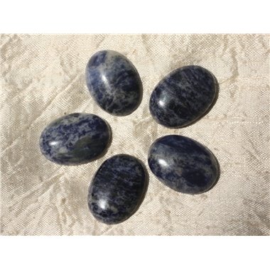 1pc - Cabochon de Pierre - Sodalite Ovale 30x22mm   4558550020727