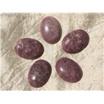 1pc - Cabochon de Pierre - Lépidolite Ovale 30x22mm   4558550020918