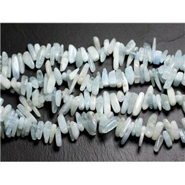 10pc - Perline Acquamarina Perline Perline Chips Stick 12-20mm -4558550021113 