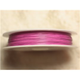 Spoel 70 meter - Metaaldraad met kabel 0.38mm Neon Candy Pink - 4558550027849 