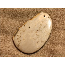 Semi-precious stone pendant Fossil Coral 55mm n ° 1 4558550021762 