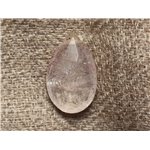 Perle de Pierre n°16 - Lépidochrosite Goutte Facettée 16x10mm   4558550021205 