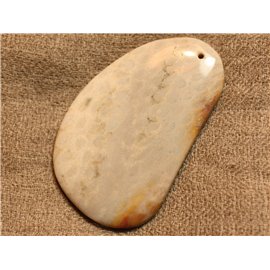 Colgante piedra semipreciosa coral fósil 55mm n ° 13 4558550022240 
