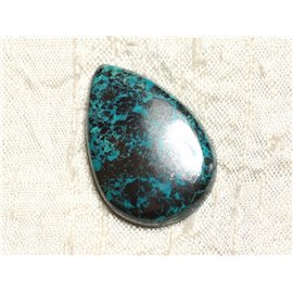 Cabochon Semi precious stone - Azurite Drop 33x23mm N4-1 4558550022486 