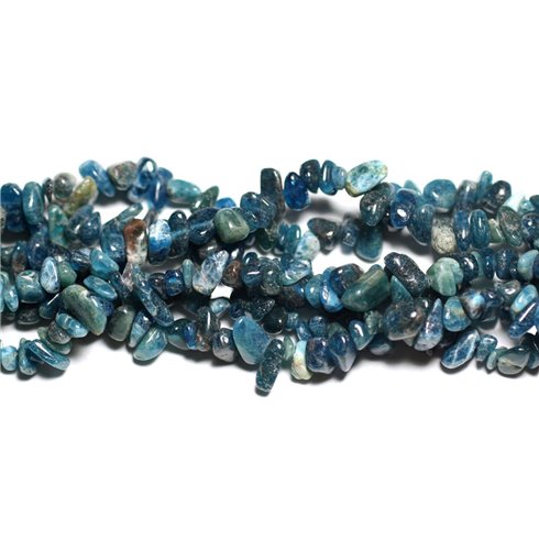 40pc - Perles de Pierre - Rocailles Chips Apatite 5-12mm   4558550023520