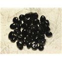 10pc - Perles de Pierre - Rocailles Gouttes Tourmaline 7-15mm   4558550023766