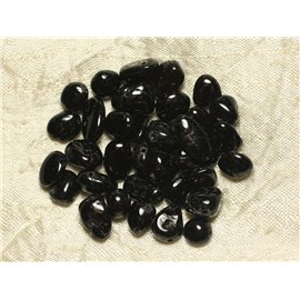 10pc - Stone Beads - Perline Tourmaline Drops 7-15mm 4558550023766