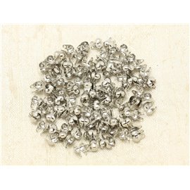 20st - Einden 1 Knoop Cache Rhodium verzilverd voor Ball chain of Cords 4558550000200