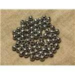 40pc - Perles Acier Boules 6mm   4558550024275 