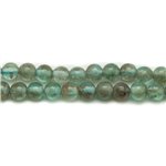 10pc - Perles de Pierre - Apatite Boules 5mm   4558550025371