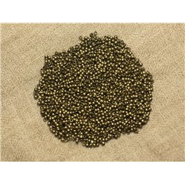 Bag 1000pc approximately - Crimp beads Metal Bronze Quality 2x1.2mm 4558550025593