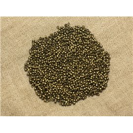 Busta 1000 pz circa - Crimp perline Metallo Bronzo Qualità 2x1,2 mm 4558550025593