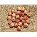 5pc - Perles Pierre de Soleil Boules Facettées 8mm   4558550026156