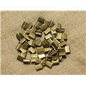 20pc - Embouts sans attache métal Bronze sans nickel 7x5.5mm   4558550026606