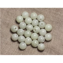 5pc - Stone Beads Drill 2.5mm - Jade 10mm 4558550026699