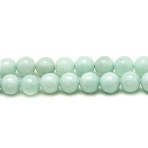 5pc - Perles de Pierre - Amazonite Boules 8mm   4558550026835