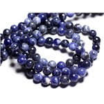 10pc - Perles de Pierre - Sodalite Boules 6mm  4558550026934 