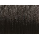 10 mètres Fil Cordon Tissu Nylon Tressé Noir 0.8mm - 4558550027528 