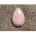 1pc - Perle de Pierre - Opale Rose Goutte Facettée 27mm - 4558550028471