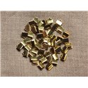 100 pc - Embouts Dorés Métal sans nickel -7x5mm  4558550032409