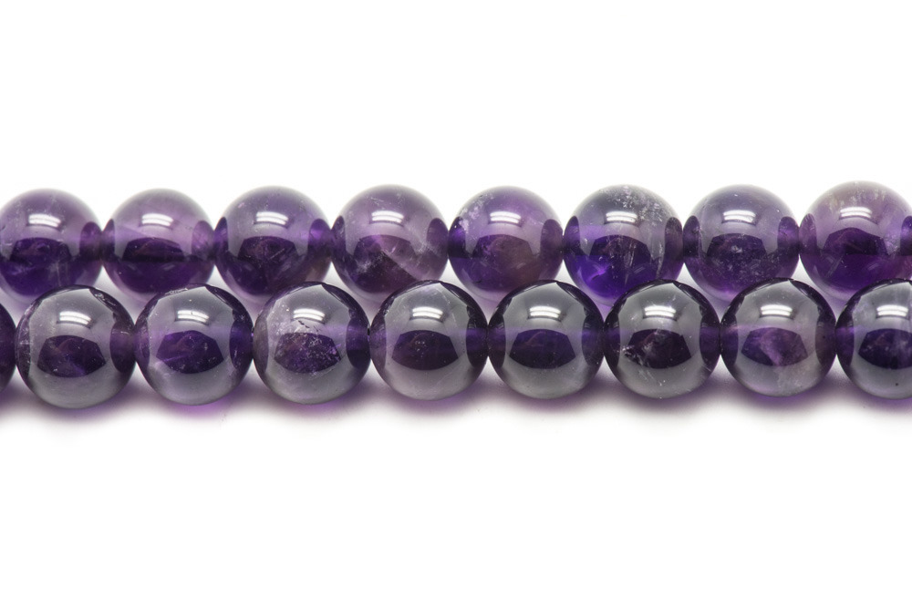 20pc - Perles de Pierre - Améthyste Boules 4mm   4558550032423 