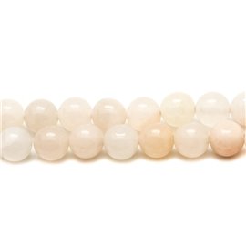 10pc - Perles de Pierre - Aventurine Rose Boules 6mm   4558550032515