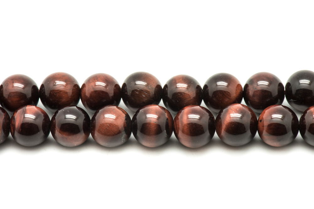 10pc - Perles de Pierre - Oeil de Taureau Boules 6mm  4558550032799 