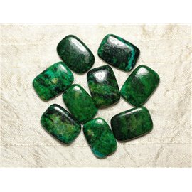 Perline di pietra - Turchese colorato 24x17mm - Sacchetto da 2 pezzi 4558550033062