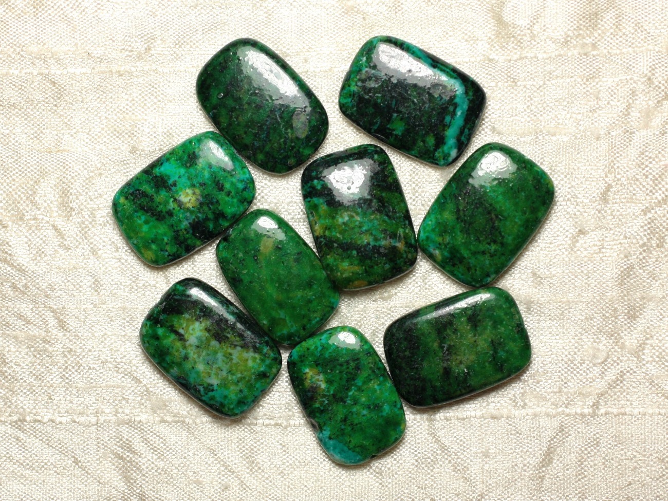 Perles de Pierre - Turquoise teintée 24x17mm - Sac de 2pc  4558550033062