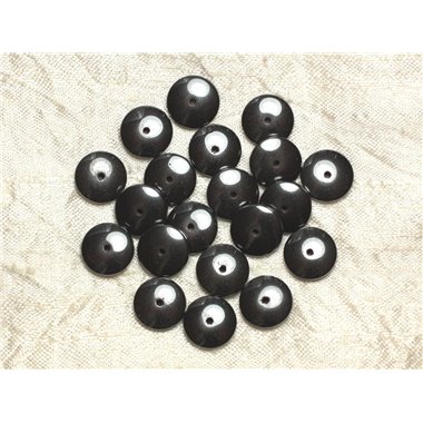20pc - Perles de Pierre - Hématite Rondelles 12x3mm -  4558550034373 
