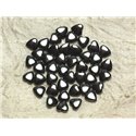 10pc - Perles de Pierre - Hématite Coeurs 8mm   4558550034564