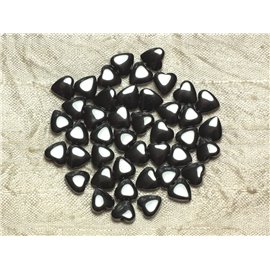 10pc - Cuentas de piedra - Corazones de hematita 8 mm 4558550034564