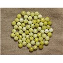 Perles de Pierre - Jade Citron 6mm - Sac de 10pc  4558550035189