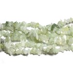130pc environ - Perles Pierre - Jade Vert clair Rocailles Chips 5-10mm - 4558550035783