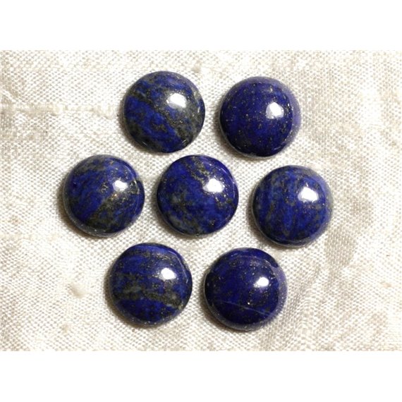 Cabochon de Pierre - Lapis Lazuli - Rond 15mm  4558550036100