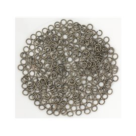 500pc env - Primer Ringe offene Verbindung 4mm Metall Bronze - 4558550036568