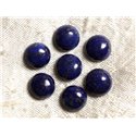 1pc - Cabochon de Pierre - Lapis Lazuli Rond 10mm   4558550036636