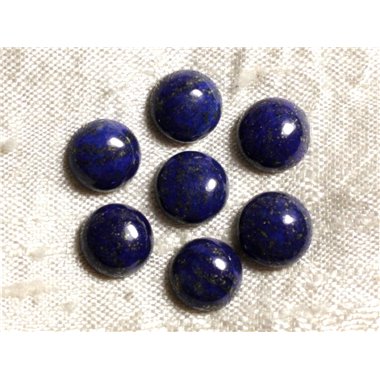 1pc - Cabochon de Pierre - Lapis Lazuli Rond 10mm   4558550036636