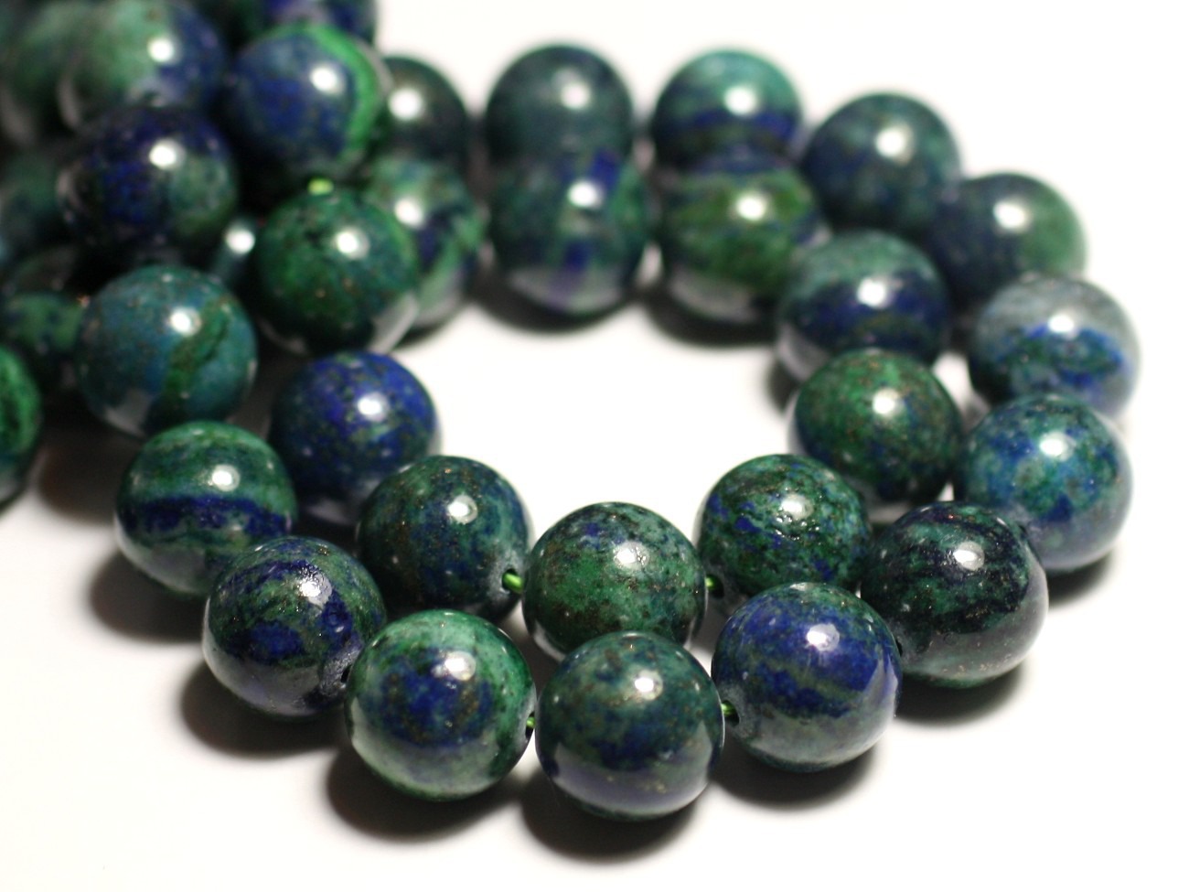 5pc - Perles de Pierre - Chrysocolle Boules 8mm  4558550036872