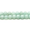 10pc - Perles de Pierre - Amazonite Boules 4mm  4558550037473 