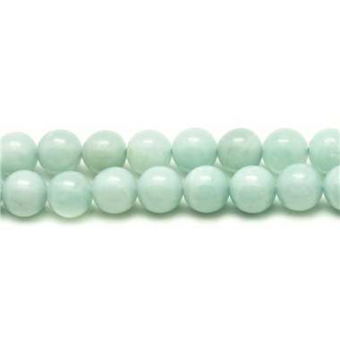 10pc - Perles de Pierre - Amazonite Boules 4mm  4558550037473 