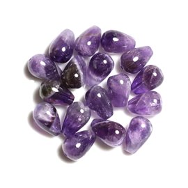 2Stk - Steinperlen - Amethyst Tropfen 16x10mm - 4558550037800 