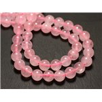 1pc - Perle de Pierre - Quartz Rose Boule 16mm - 4558550037848