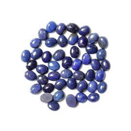 Lapis Lazuli Cabochons - Ovaal 9 x 7 mm - Zak met 6 stuks 4558550038302