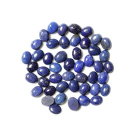 6Stk - Cabochons Pierre Lapislazuli - Ovale 9x7mm - 4558550038302