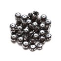 10pc - Perles de Pierre - Hématite Rondelles facettées 10x5mm   4558550038326