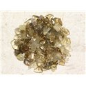 Sachet 100pc environ - Perles Rocailles Chips Quartz Fumé 5-12mm   4558550038739