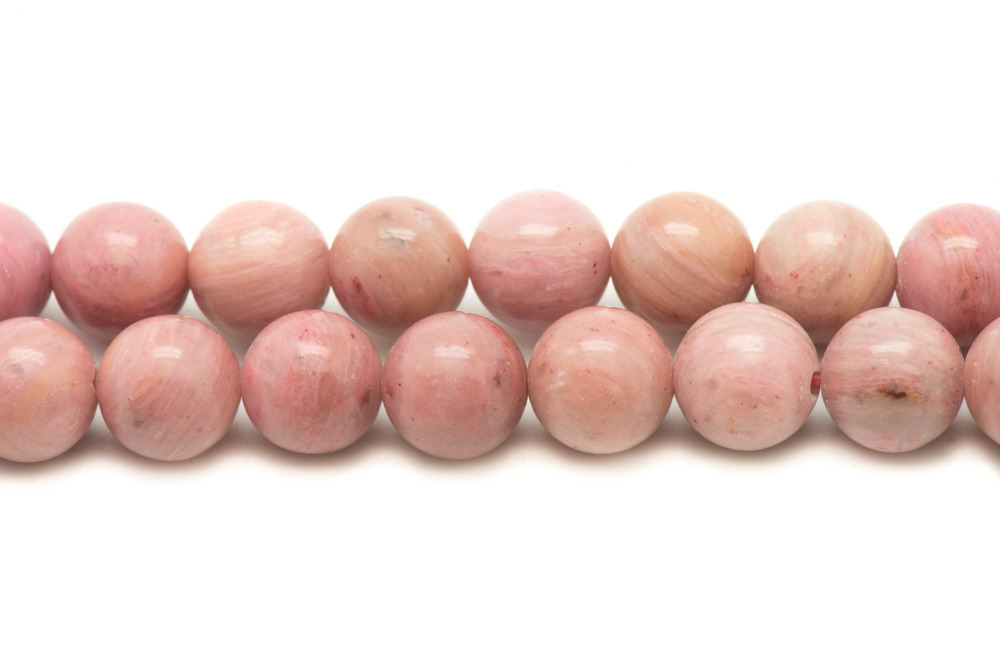 10pc - Perles Pierre - Rhodonite Boules 6mm Rose - 4558550038777