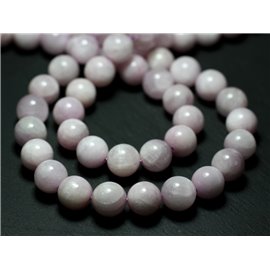 Rijg ongeveer 39cm 40st - Stenen kralen - Kunzite Rose Balls 10mm 