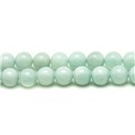 Fil 39cm 180pc env - Perles de Pierre - Amazonite Boules 2mm 